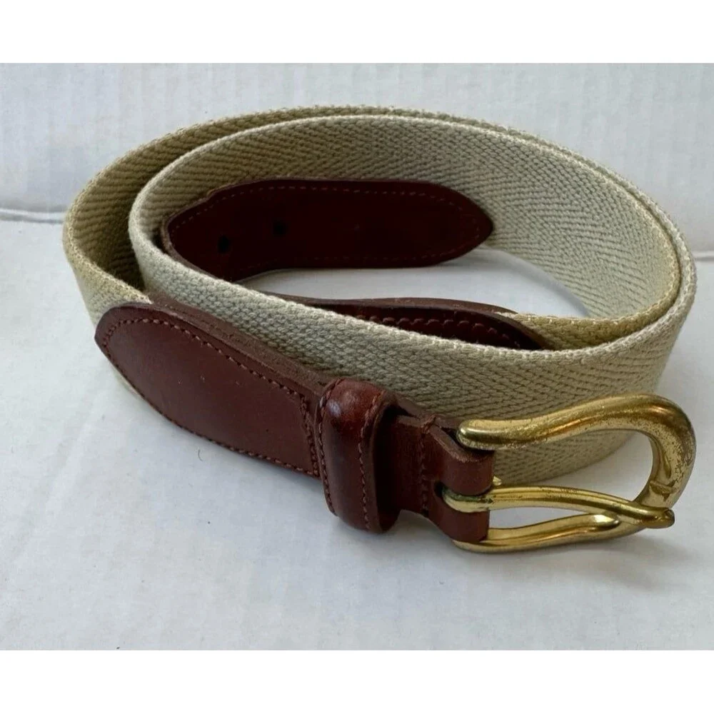 Coach | Accessories | Vintage Coach Leather Canvas Belt 388  display picture 2